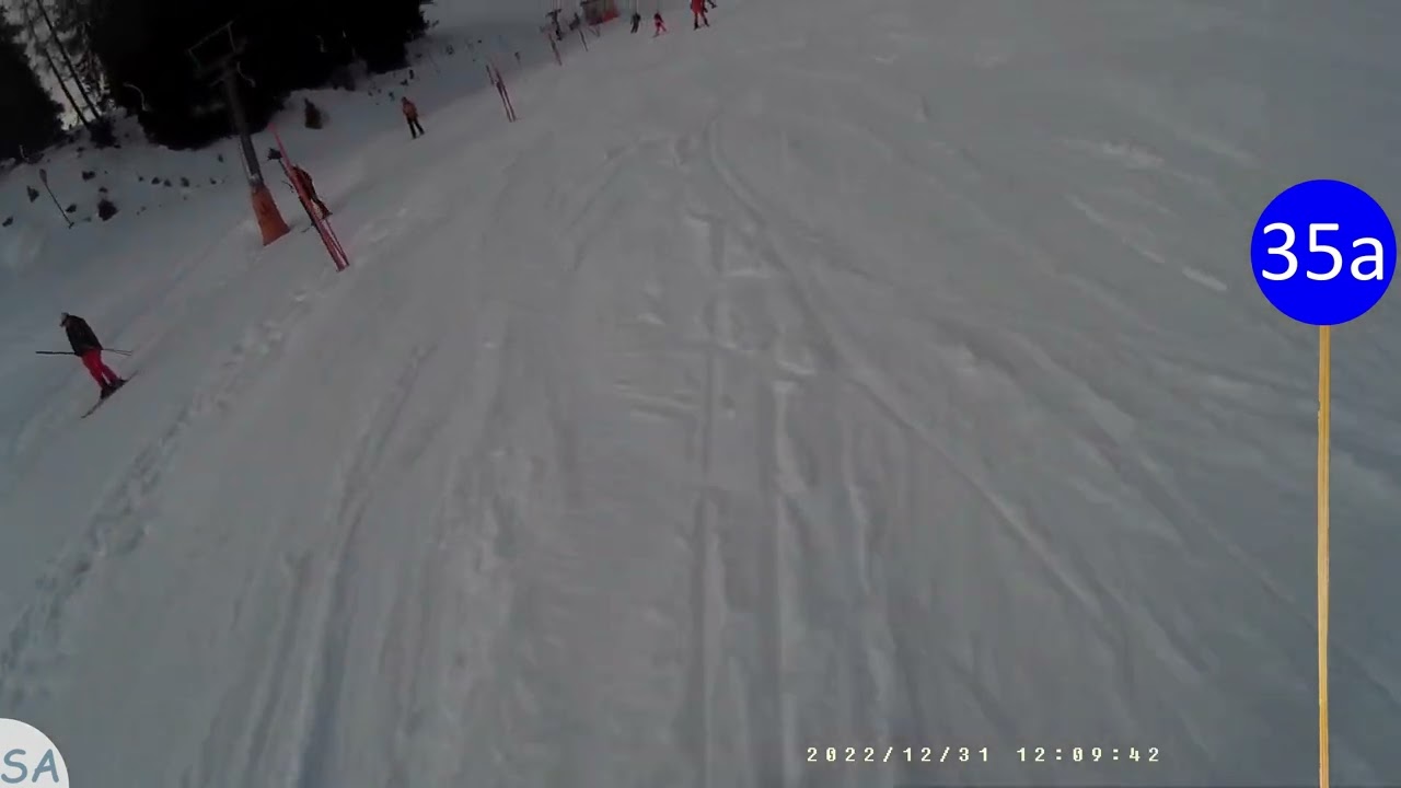 St. Johann - Alpendorf - Piste 35a: &Uuml;bungshang Obergass