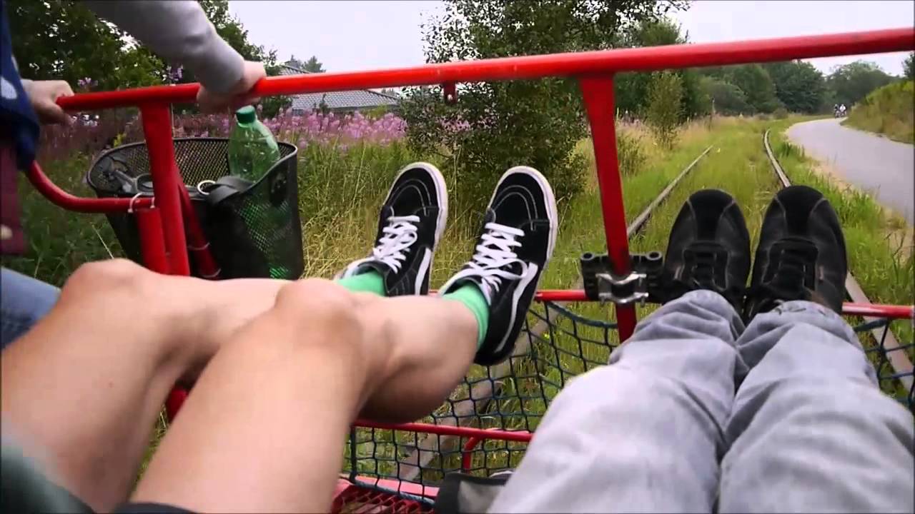 Auf der Draisine durchs Hohe Venn