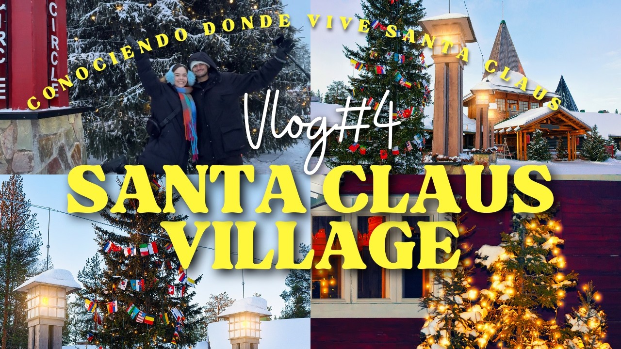 ¿Vale la pena Santa Claus Village? Nuestra experiencia REAL 🇫🇮 | VLOG #4