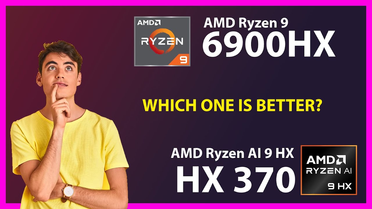 AMD Ryzen 9 6900HX vs AMD Ryzen AI 9 HX 370 Technical Comparison