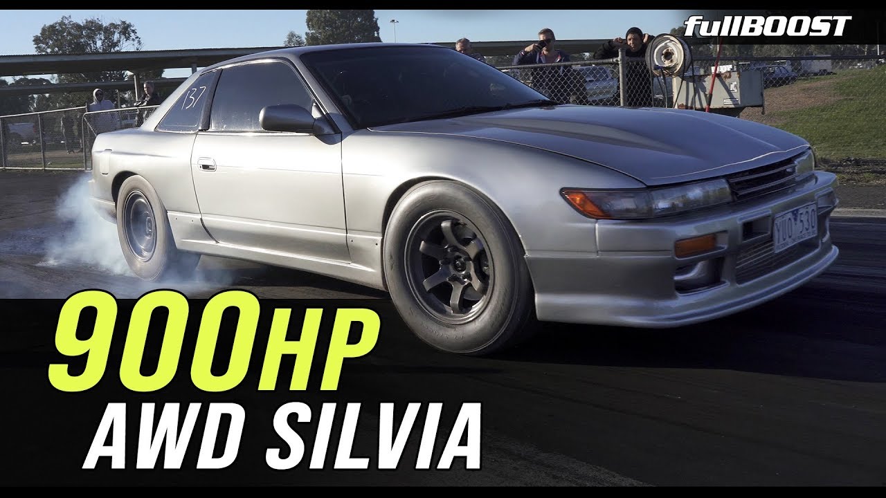 AWD Silvia 1/4 mile test | fullBOOST