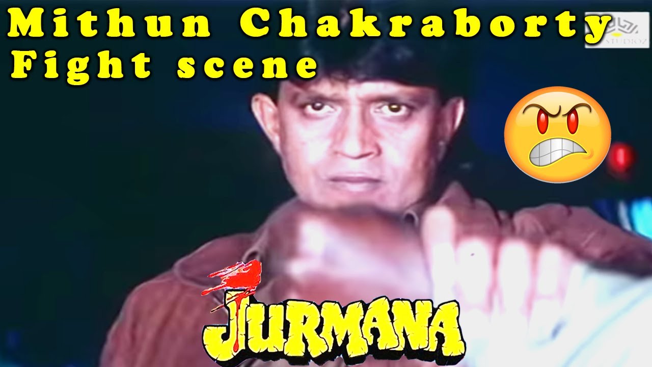 Mithun Chakraborty fight scene || Jurmana || Hindi Action Drama Movie