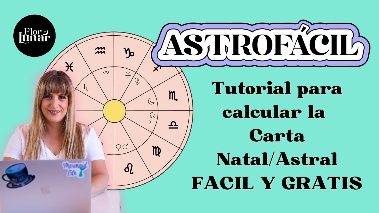 Tutorial: Como calcular la Carta Natal GRATIS✨ y como identificar las principales energías. 🌙☀️