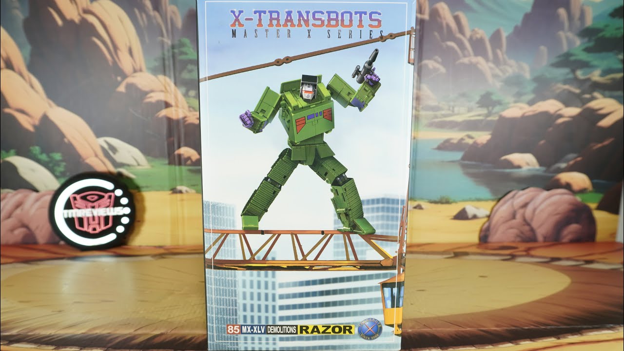 Unboxing: X-Transbots MX-45 Razor