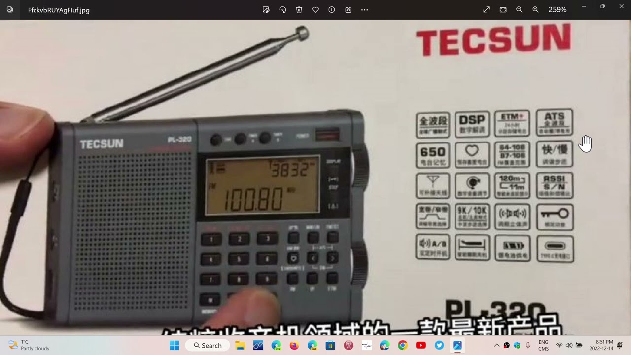 Что такое Tecsun PL 320, судя по тем характеристикам, которые я видел?