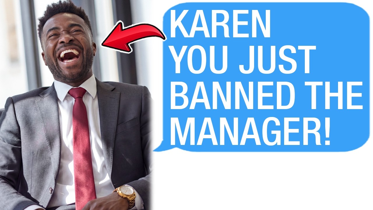Karen Customer Calls COPS, Bans Me From Bank! I'm The Manager! - r/IDOWorkHereLady