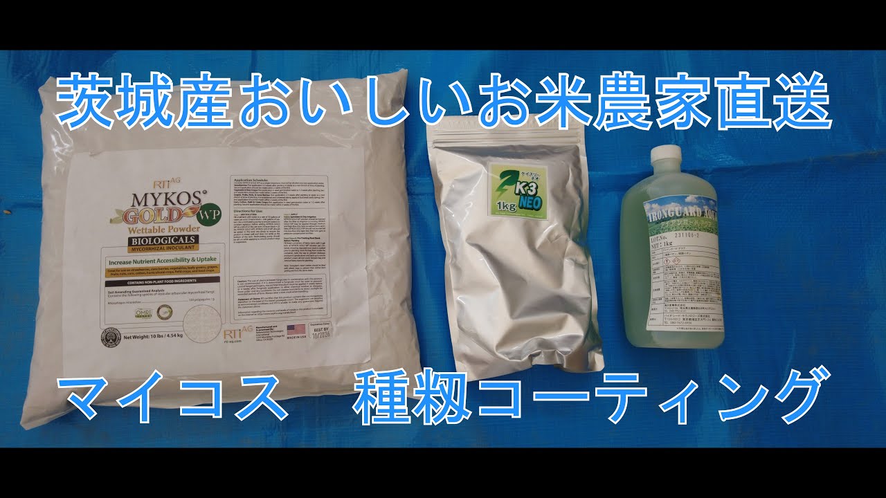 マイコス　種籾コーティング