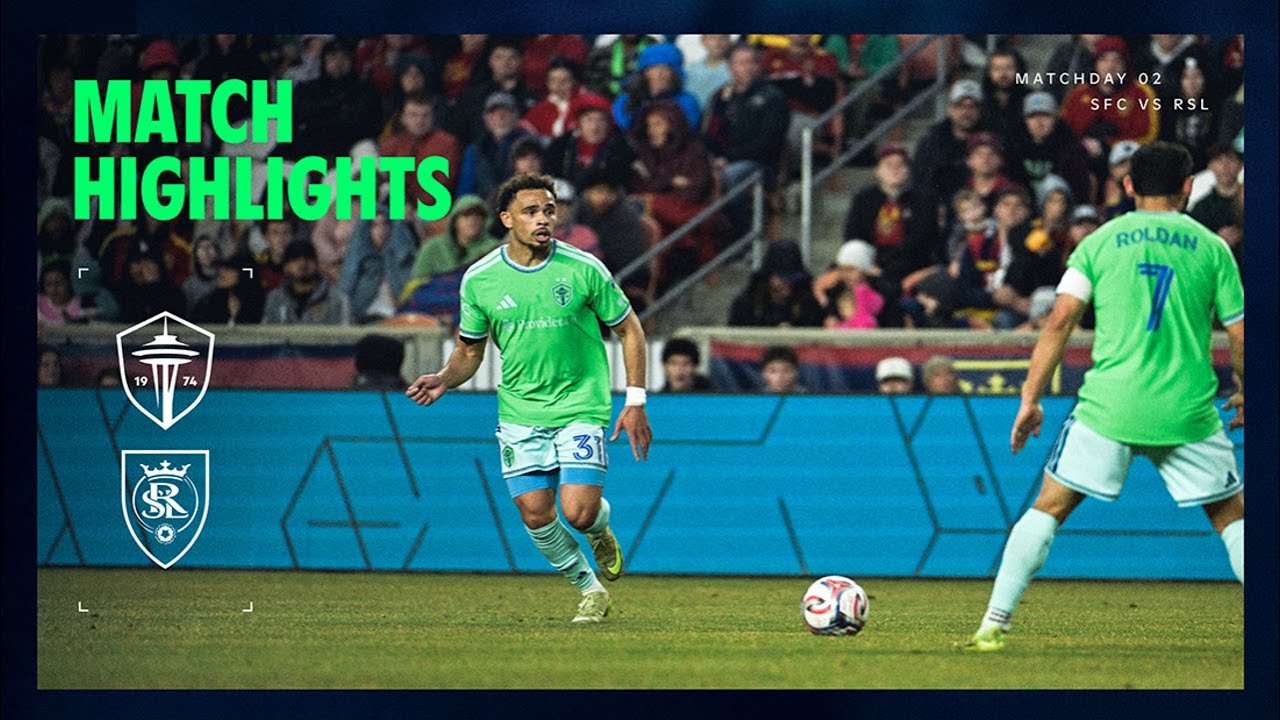 HIGHLIGHTS: Real Salt Lake vs. Seattle Sounders FC | February 28, 2026
