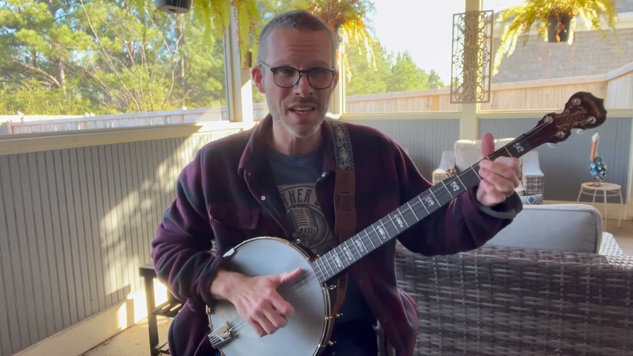 Hares on the Mountain - Clawhammer Banjo Song - Modal G Tuning