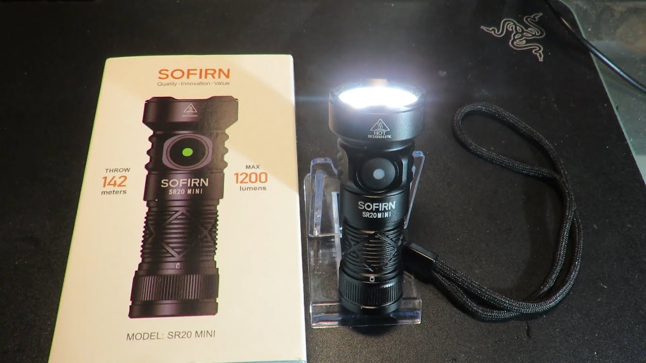 SOFIRN SR20MINI 1200LM White & Red Flashlight