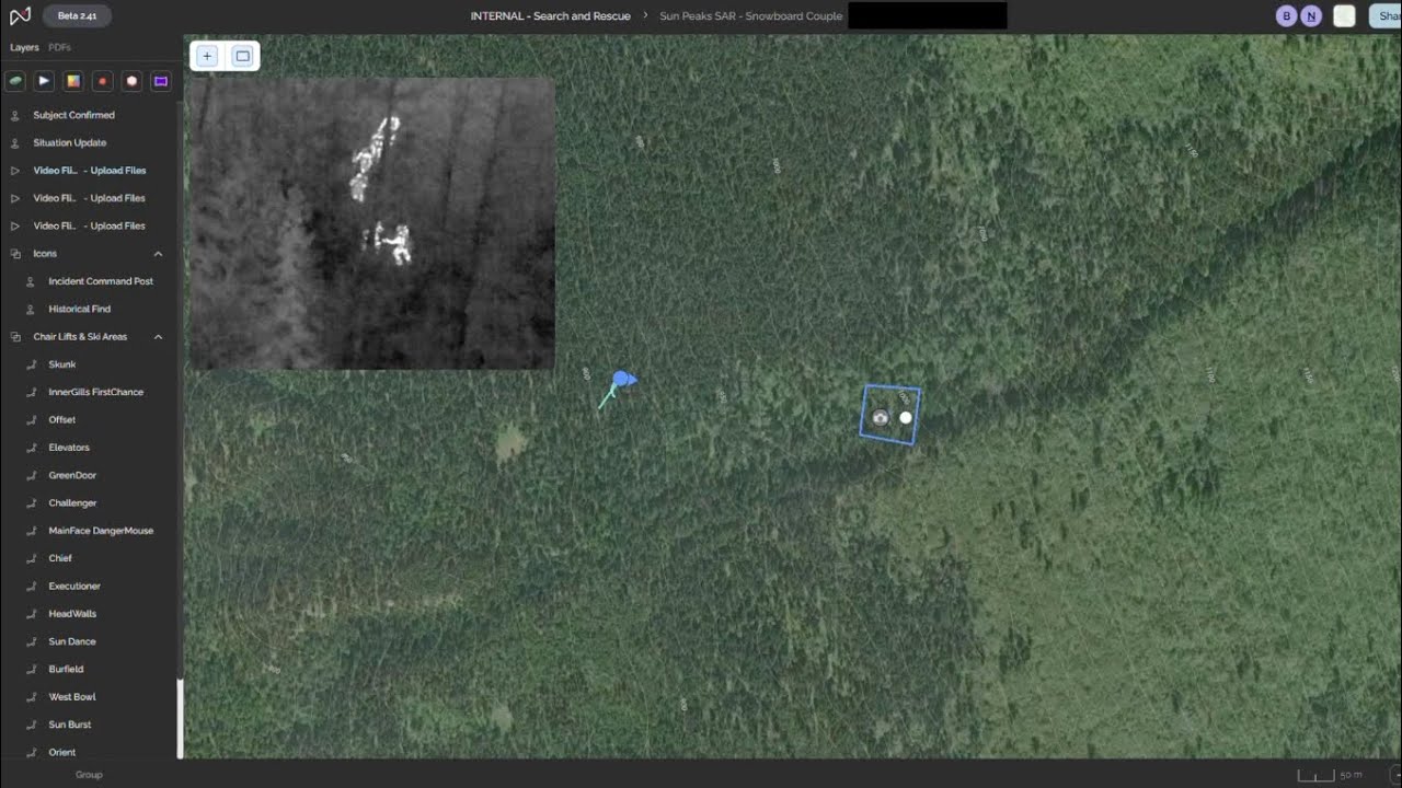 Drones Help Locate Missing Skiers at Sun Peaks | Search & Rescue with Nova & Hummingbird Drones