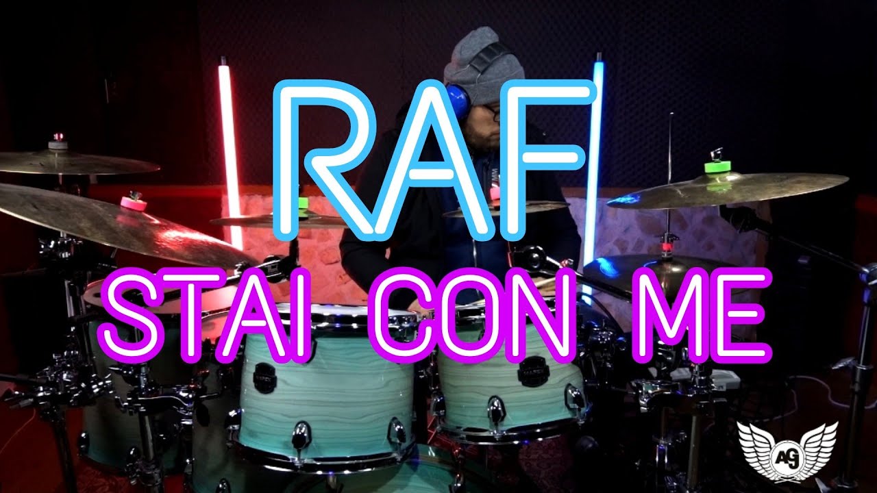 Raf - Stai Con Me - Drum Cover