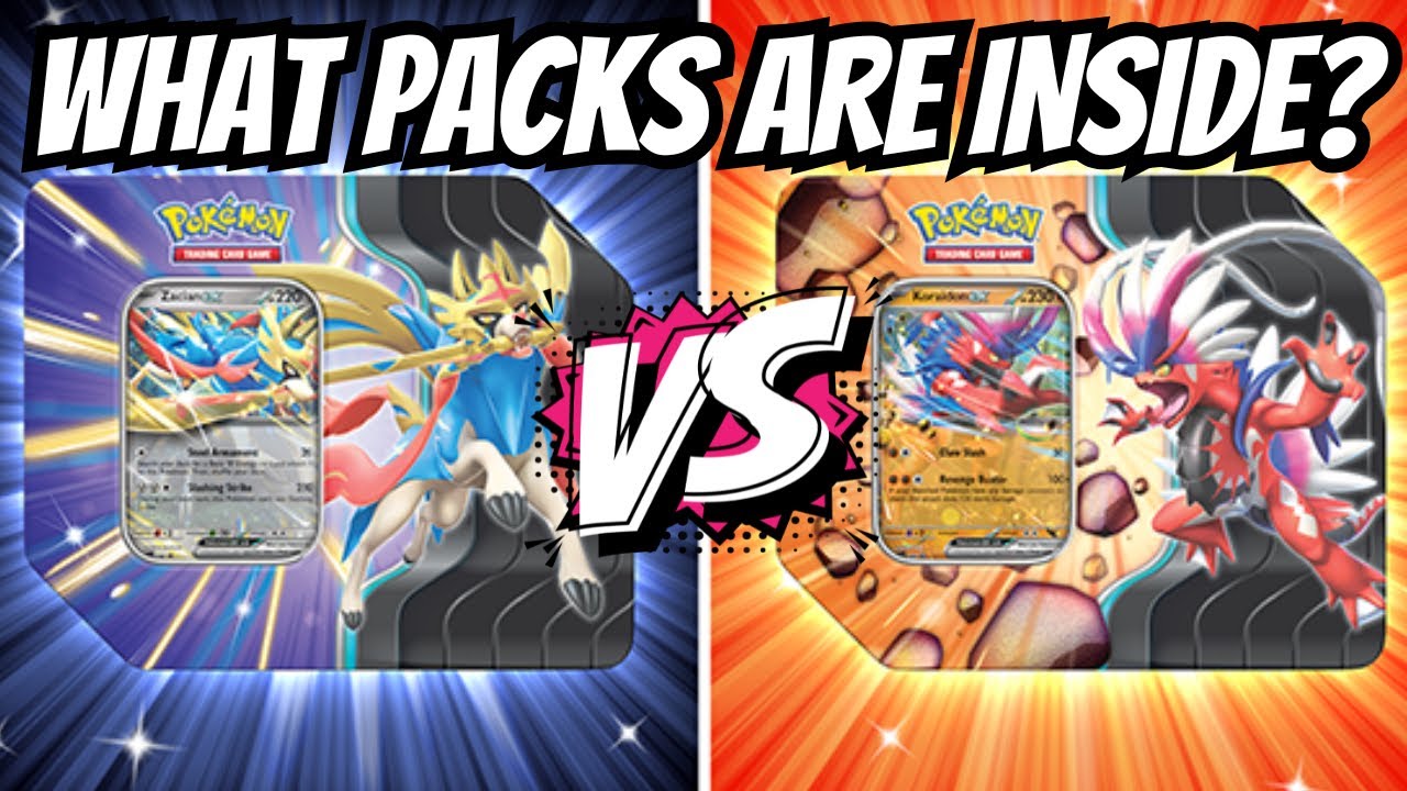 Pokémon's NEW Slashing Legends Tins Are Here!