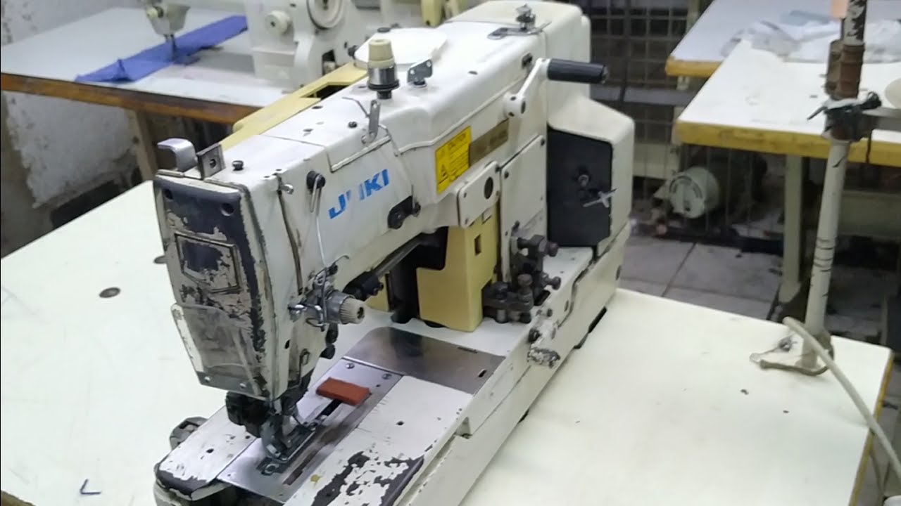 تعليم لضمة الماكينة العراوي /buttonhole machine