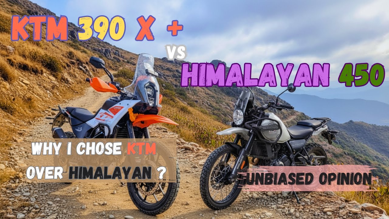 KTM 390 Adventure X+ vs Himalayan 450 |  My Honest Opinion & Comparison | Which one is better ?
