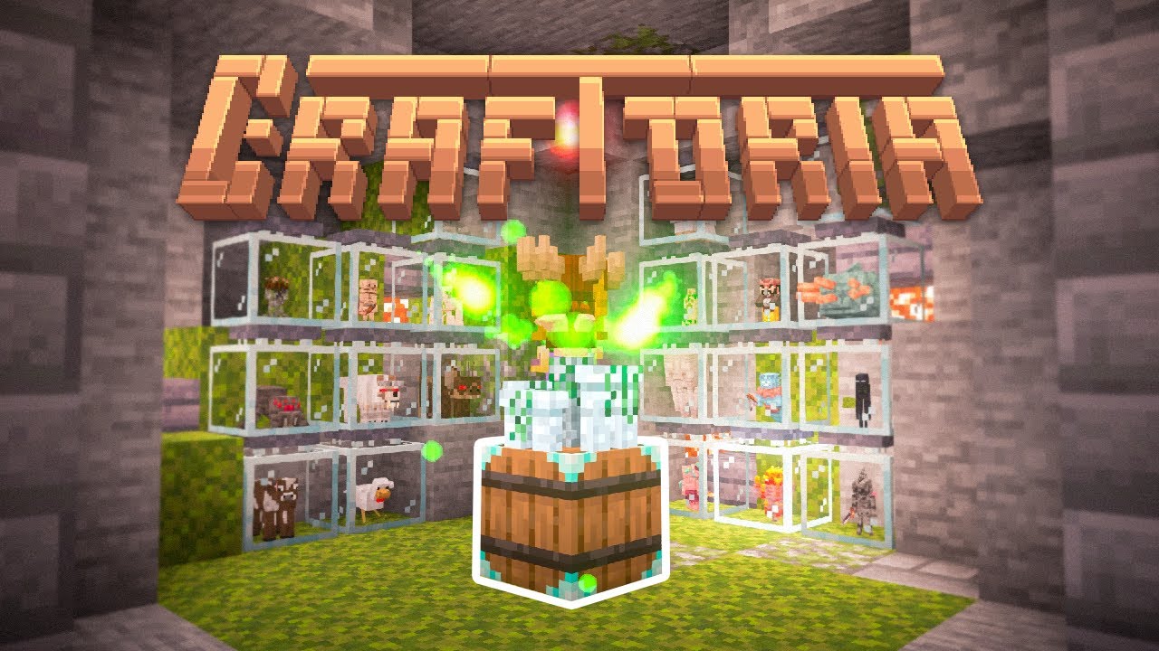 Craftoria Modpack EP6 Best Early Game Mob Farm Using Ars Nouveau Drygmy