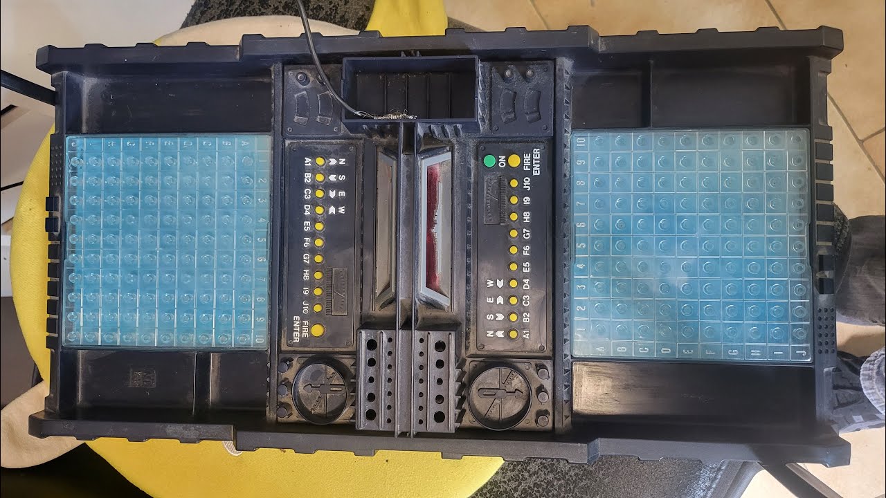 Bataille Navale Électronique Touché-Coulé Computer 1977 MB Milton #CA 152