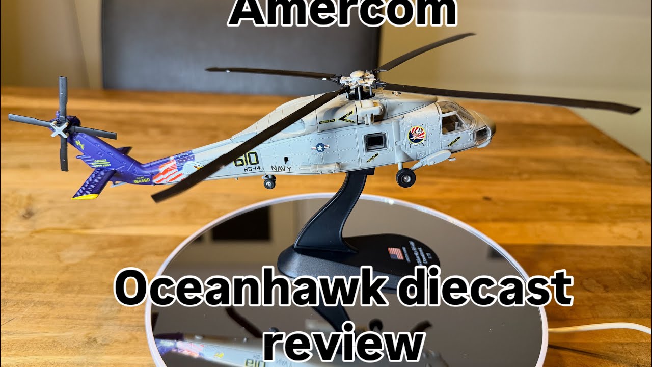 1/72 Amercom Oceanhawk Diecast Review &mdash; Quality, Detail & Value