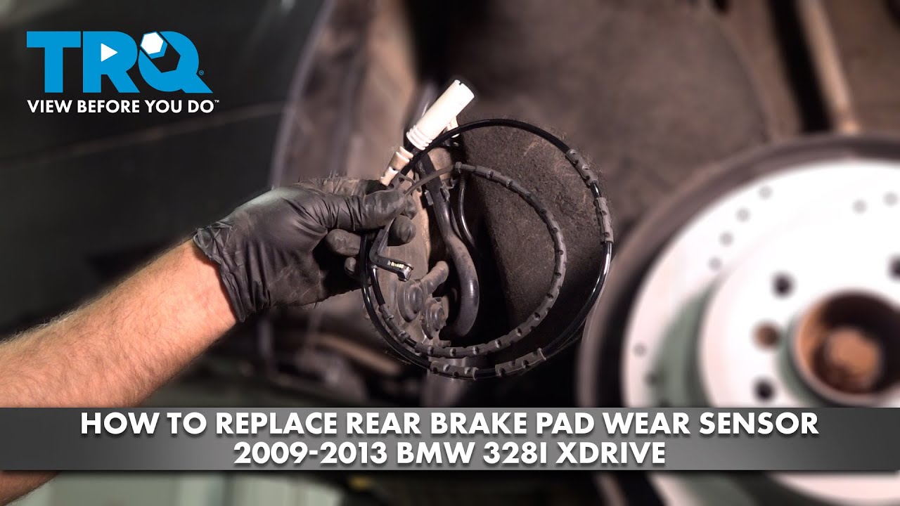 How to Replace Rear Brake Pad Wear Sensor 2009-2013 BMW 328i xDrive