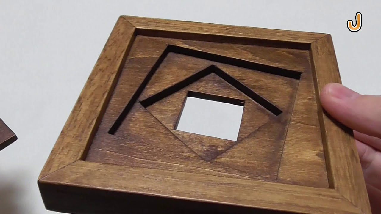 Wooden Plate Puzzle Unboxing & Review | Satisfying Wooden Brain Teaser Toy