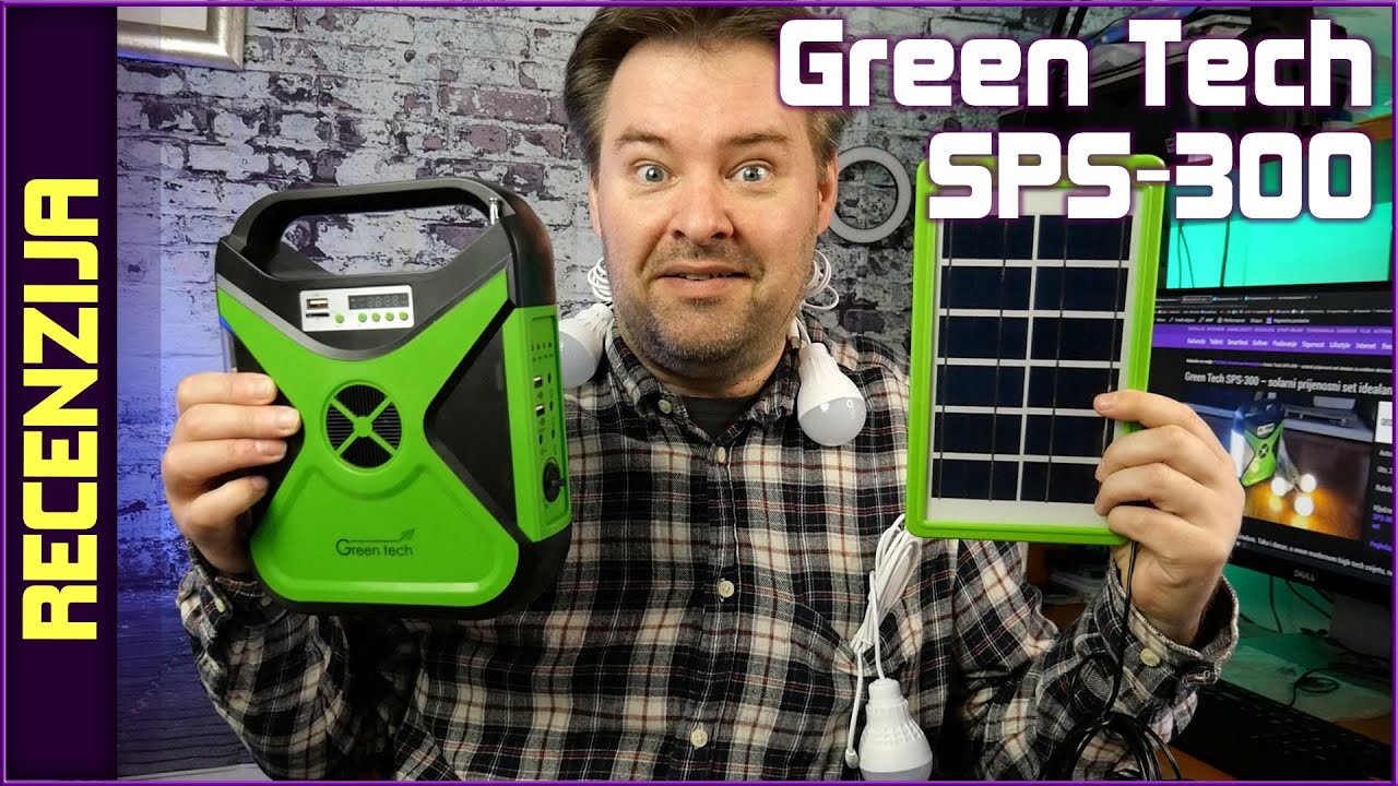 Green Tech SPS 300 recenzija - multifunkcijski solarni uređaj koji bi svatko poželio! (22.03.2022)