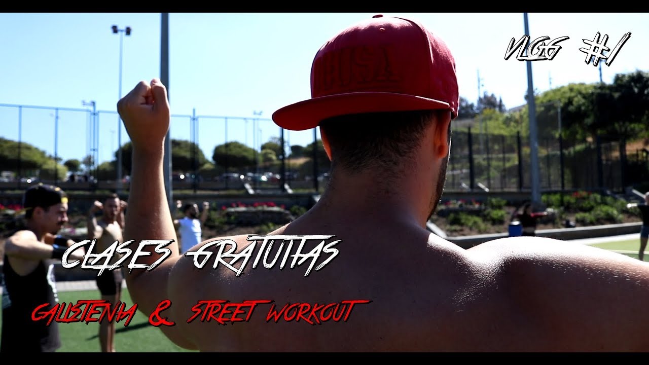 VLOG #1 - CLASES GRATUITAS CALISTENIA & STREET WORKOUT