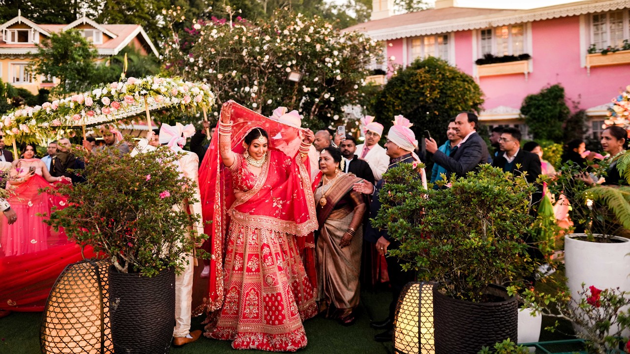 A mix culture Marathi & Hindu wedding. One beautiful Destination Wedding celebration in Kalimpong,WB