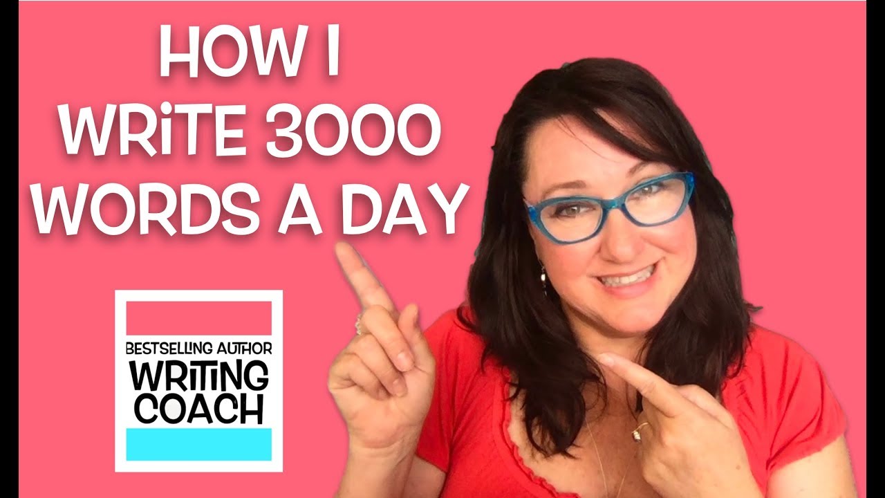How to increase your word count to 3000 words a day! Bestselling author’s writing routine.