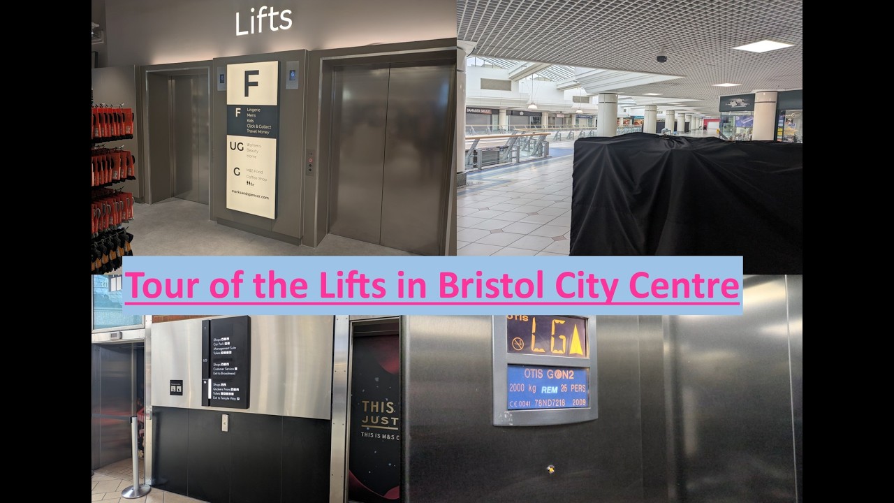 Tour of the Lifts around Bristol City Centre