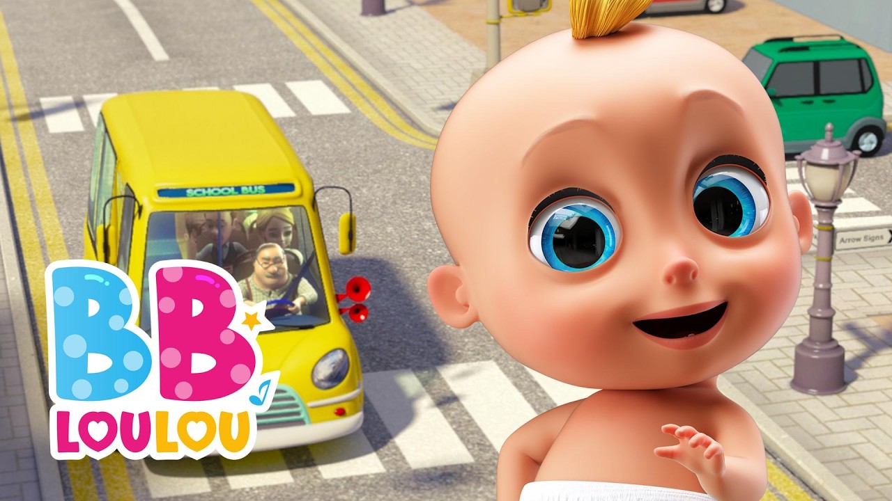 Les roues de l'autobus 🚌 + Si tu as la joie au coeur frappe de mains - LooLoo Kids Français