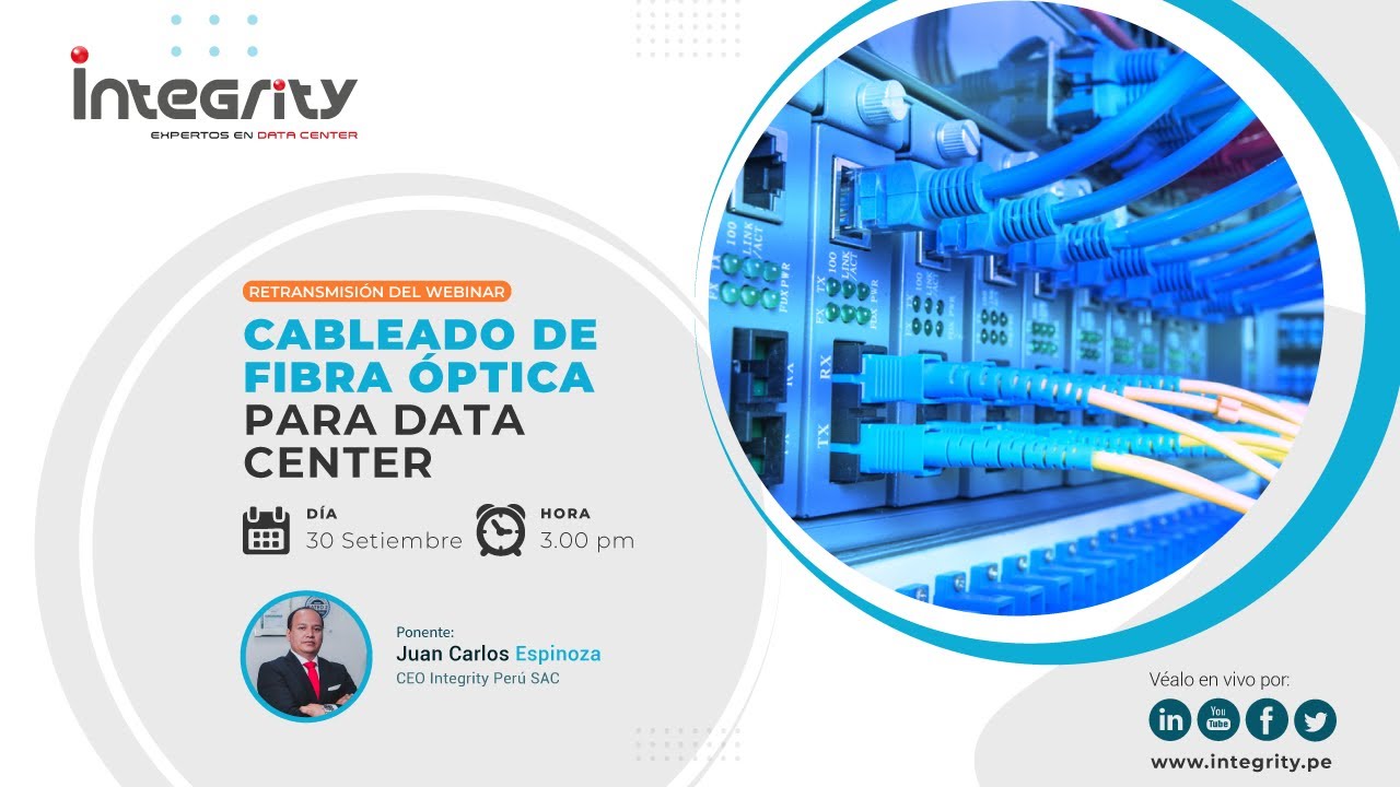 Cableado de Fibra Óptica Para Data Center