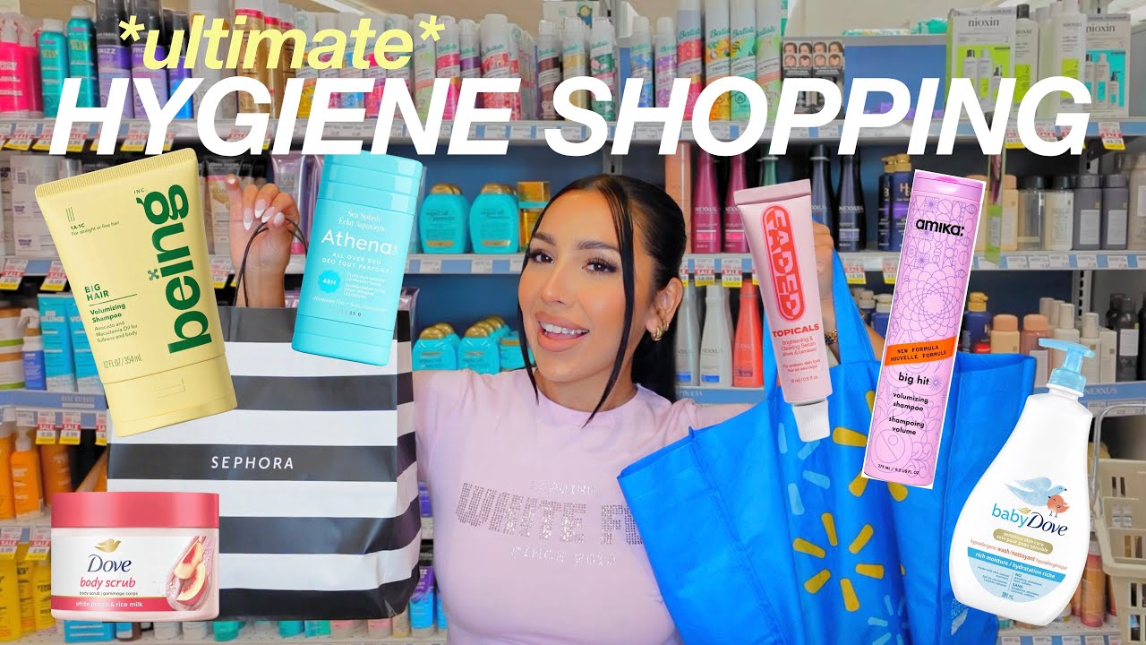 HYGIENE SHOPPING ☆ SELF CARE HAUL 🫧 ultimate feminine body essentials, everything shower favs