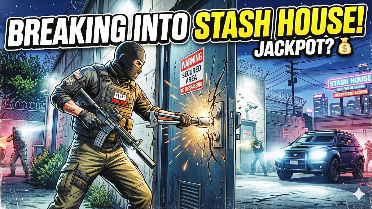 Stash House Mission Guide. #gta 