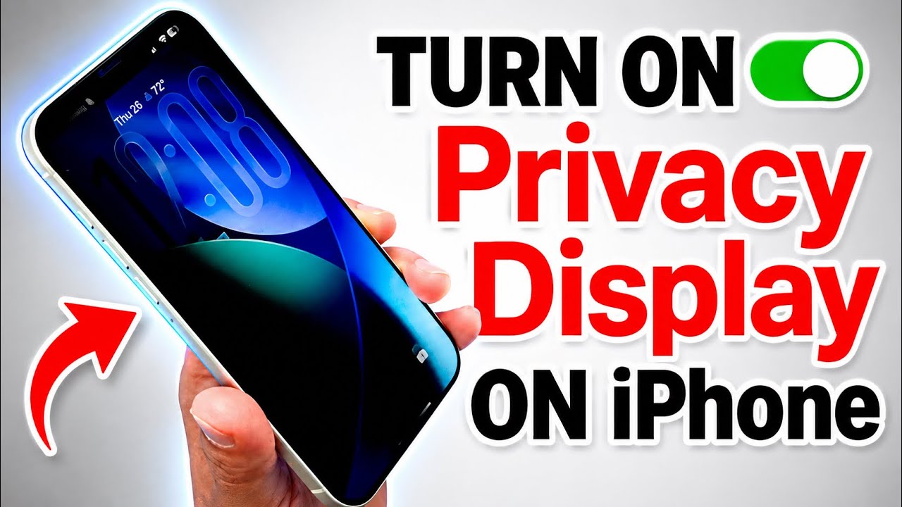 Turn On (Samsung’s Privacy Display) on iPhone