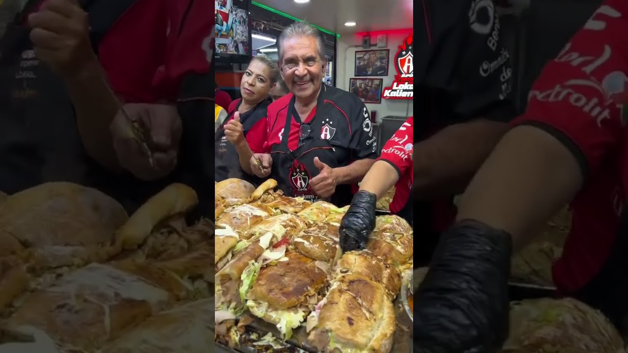 Las tortas más famosas de Guadalajara