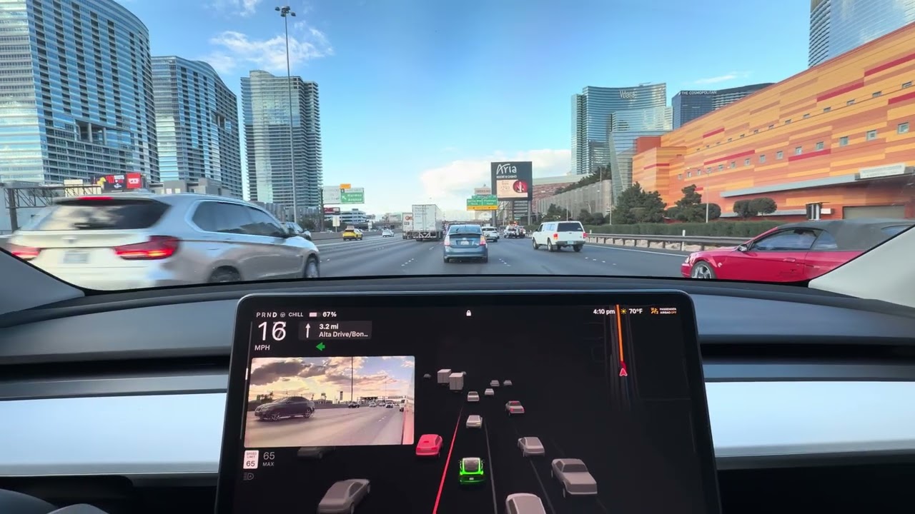 2023 Tesla Model Y - Las Vegas Afternoon Drive - February 13, 2026