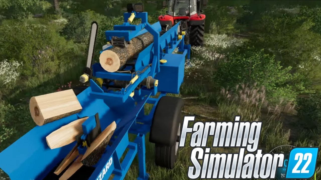 FS 22 HOBO'S HOLLOW #77 - FIREWOOD PROCESSOR - GAMEPLAY ITA