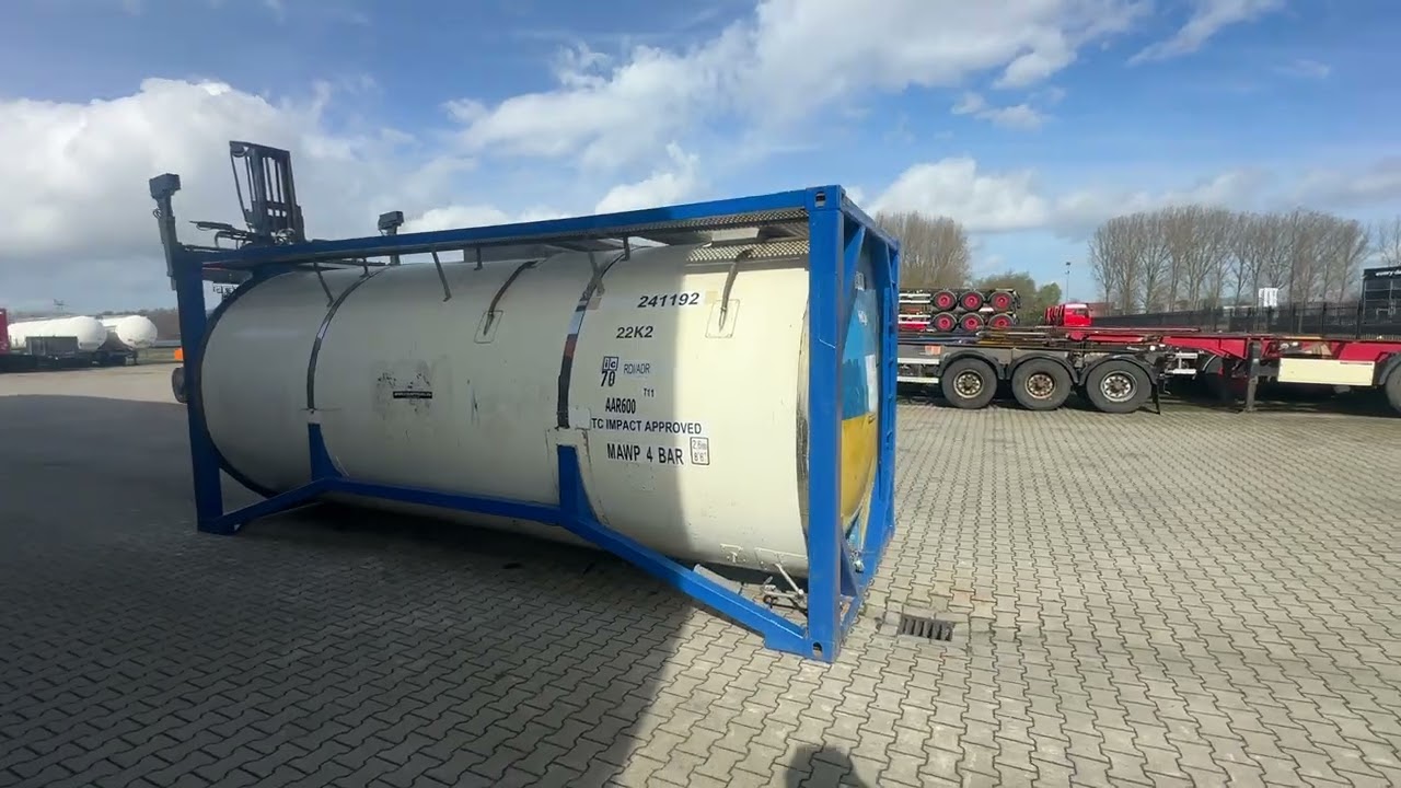 FOR SALE 1997 WELFIT ODDY 20FT ISO TANKCONTAINER 23.820l/1-COMP (241192)