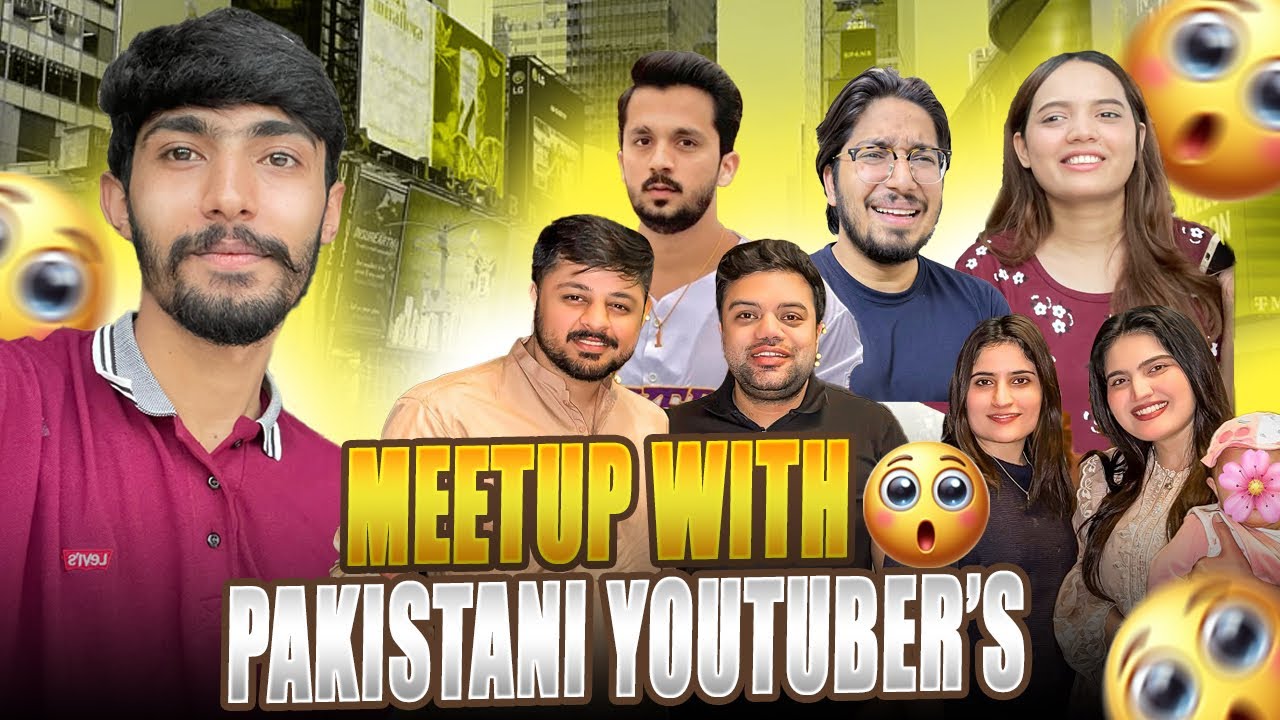 Meetup with pakistani famous YouTuber Ducky bhai Rajab family Sistrology Fatmafaisal Sistrology iqra