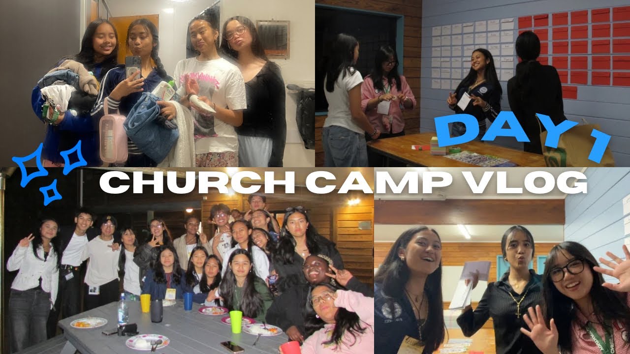 COME WITH ME TO CHURCH CAMP!! | Day 1