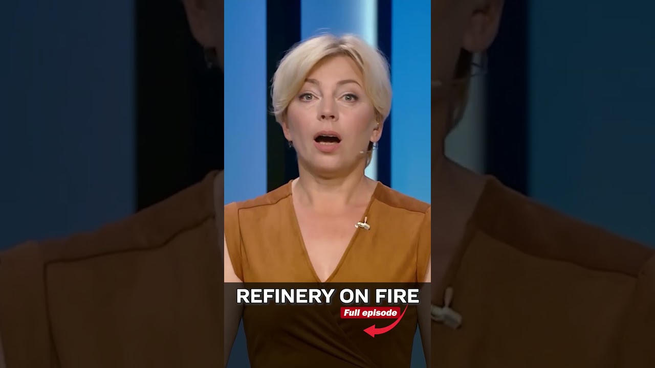 RUSSIA'S ENERGY INFRASTRUCTURE UNDER PRESSURE! Massive Blaze at Key Oil Refinery