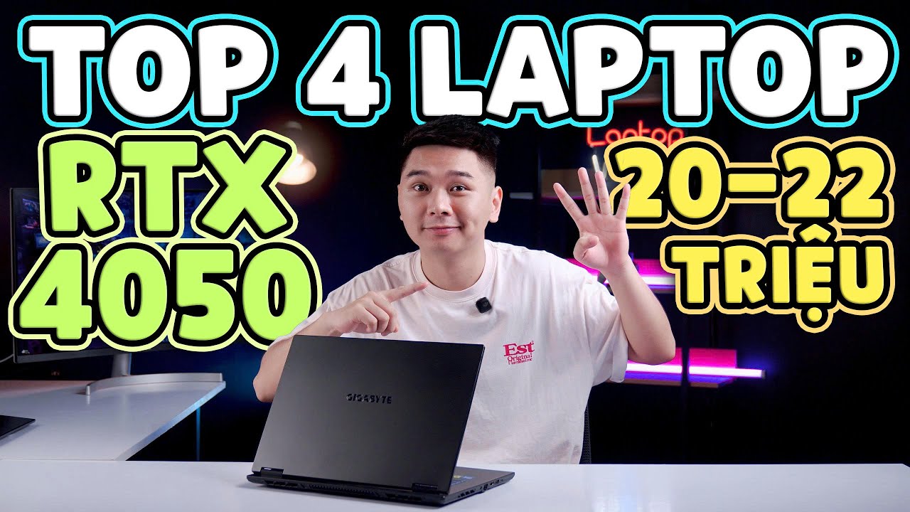 TOP 4 Laptop Gaming RTX 4050 từ 20-22 triệu RẺ NHẤT 2025 | LaptopWorld