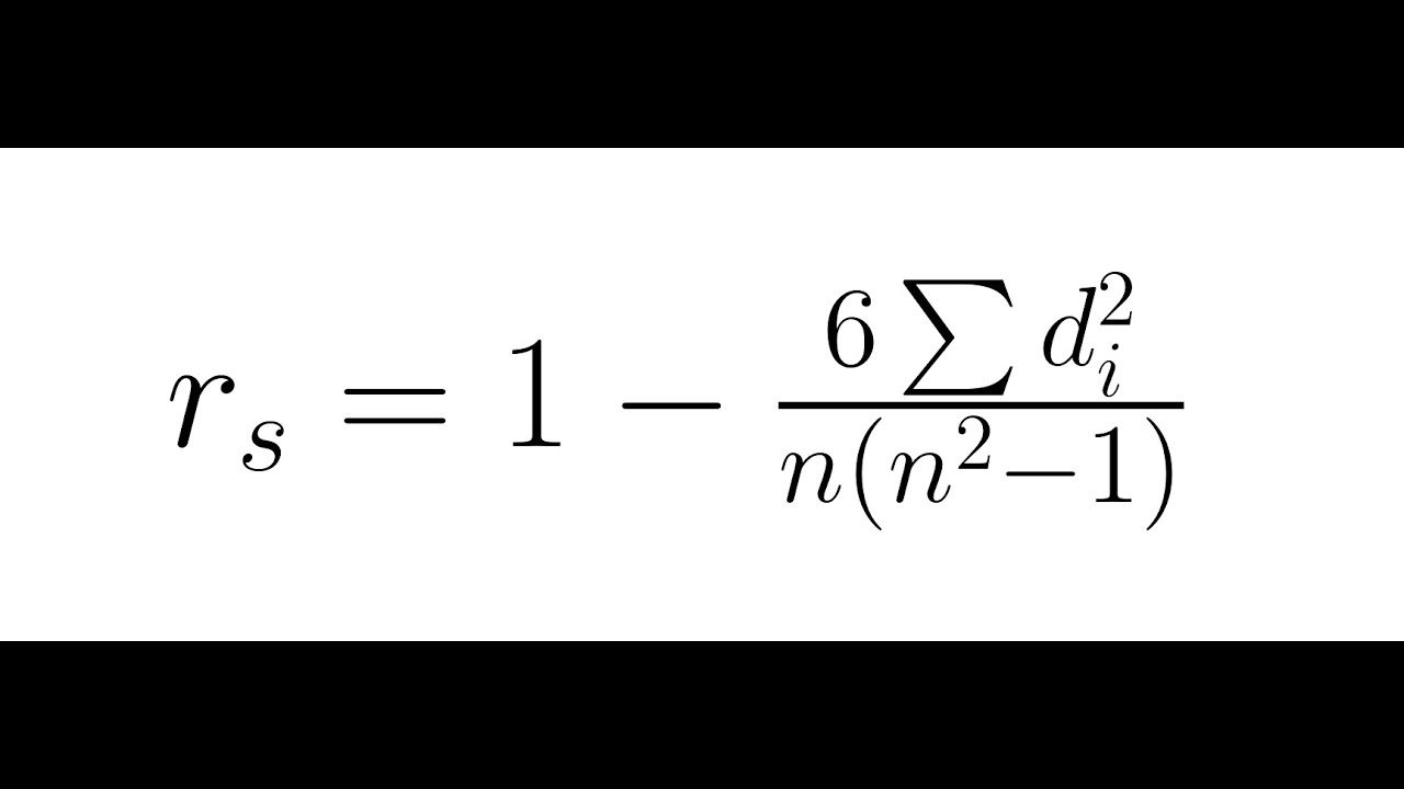 Ch 10 : Spearman rank correlation Lec 2