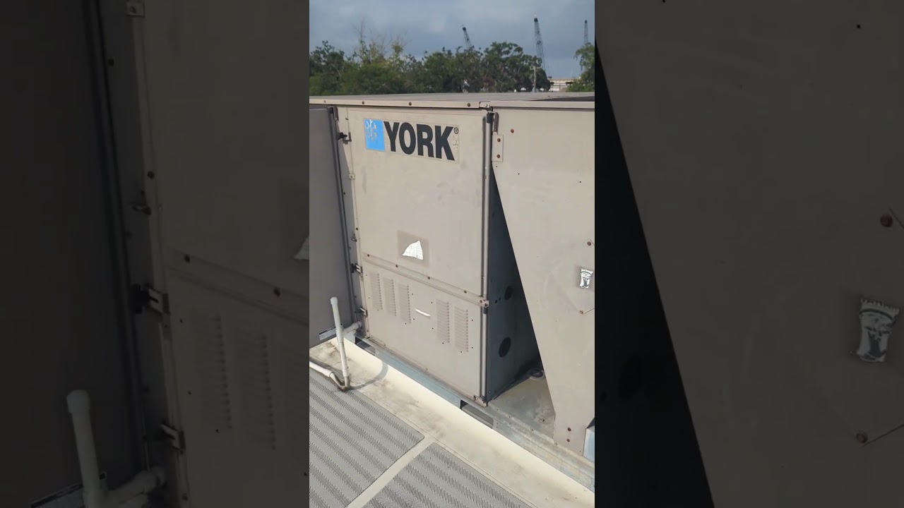 York commercial filter location.. #hvac #york #filter