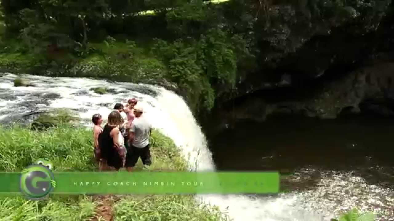 The Happy Coach Byron Bay Nimbin Tour - by Grasshopper Travel