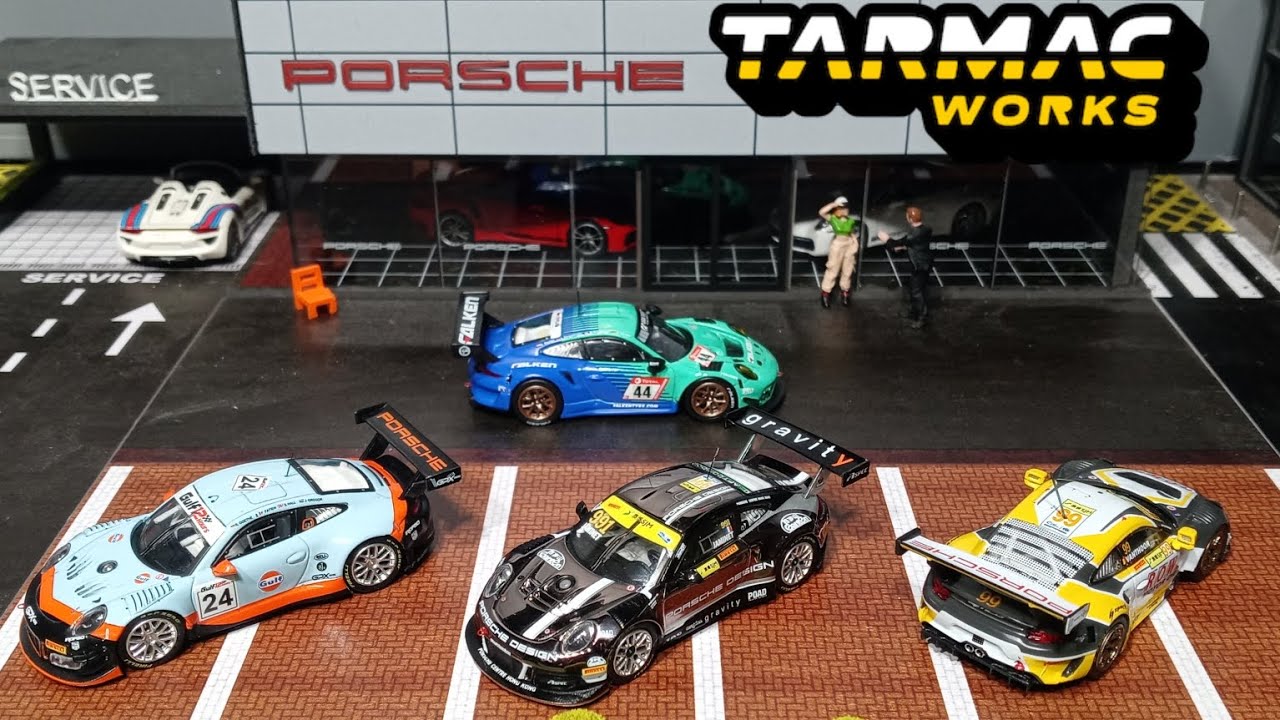 Tarmac Works - Porsche 911 GT3R - Unboxing 1/64