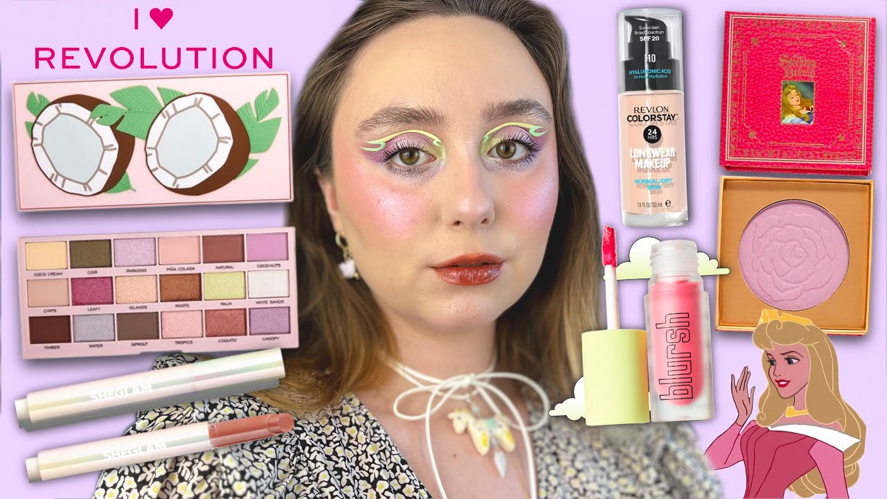 I HEART Revolution TASTY COCONUT🥥 | УНІВЕРСАЛЬНІ РУМ'ЯНА Made by Mitchell | Revlon ТОП ТОН НА ЛІТО
