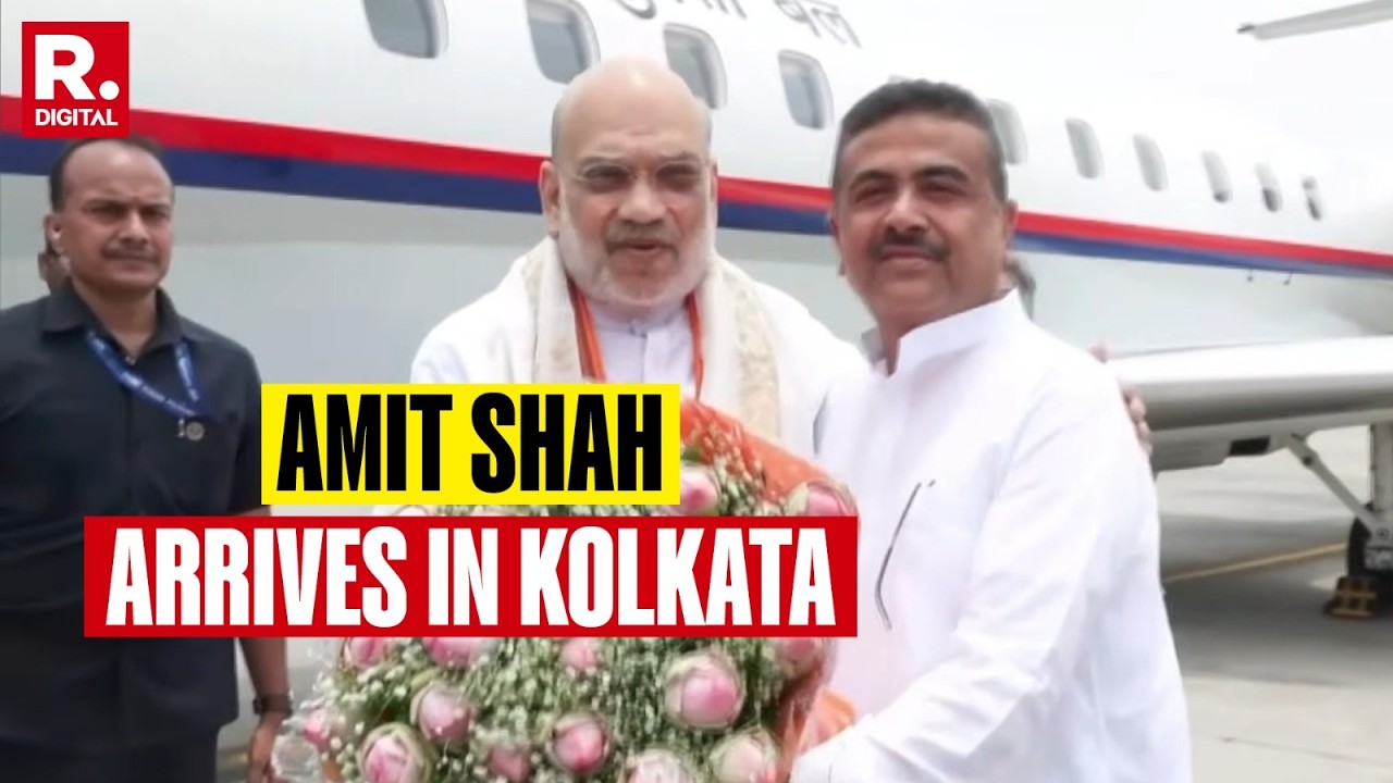 BREAKING: Amit Shah Arrives In Kolkata For BJP Meet To Finalise West Bengal&rsquo;s New Chief Minister