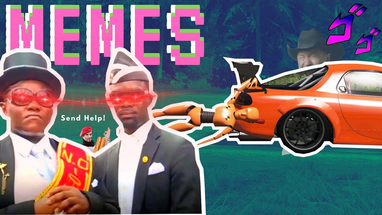 Coffin Dance Funeral Meme Compilation #1 | BeamNG Drive