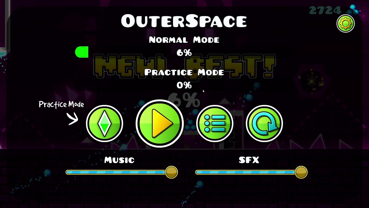 1r vez geometry dash en pc